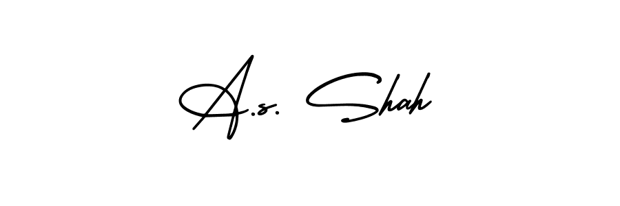 Also we have A.s. Shah name is the best signature style. Create professional handwritten signature collection using AmerikaSignatureDemo-Regular autograph style. A.s. Shah signature style 3 images and pictures png