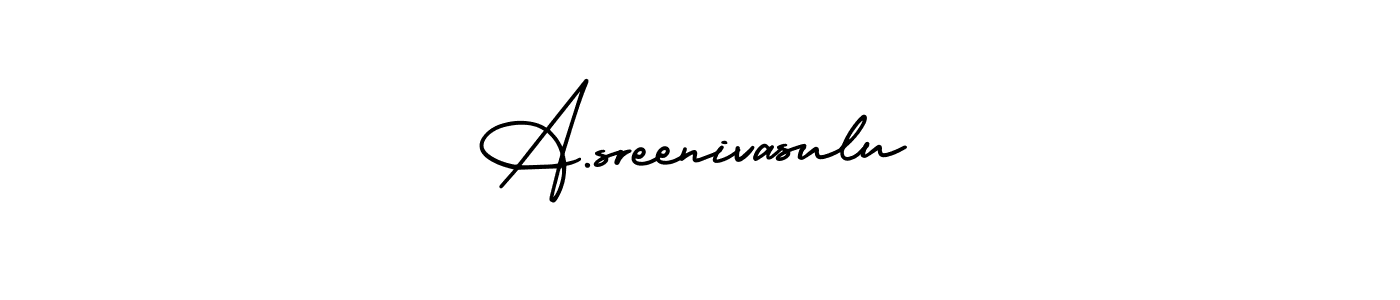 Once you've used our free online signature maker to create your best signature AmerikaSignatureDemo-Regular style, it's time to enjoy all of the benefits that A.sreenivasulu name signing documents. A.sreenivasulu signature style 3 images and pictures png