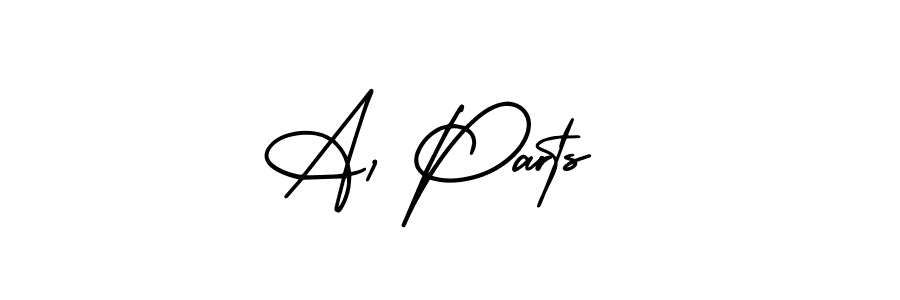 Make a beautiful signature design for name A1 Parts . With this signature (AmerikaSignatureDemo-Regular) style, you can create a handwritten signature for free. A1 Parts  signature style 3 images and pictures png