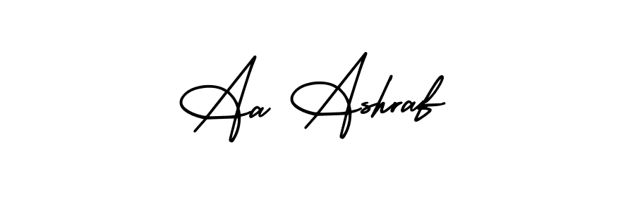 Also You can easily find your signature by using the search form. We will create Aa Ashraf name handwritten signature images for you free of cost using AmerikaSignatureDemo-Regular sign style. Aa Ashraf signature style 3 images and pictures png