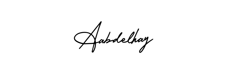 Similarly AmerikaSignatureDemo-Regular is the best handwritten signature design. Signature creator online .You can use it as an online autograph creator for name Aabdelhay. Aabdelhay signature style 3 images and pictures png
