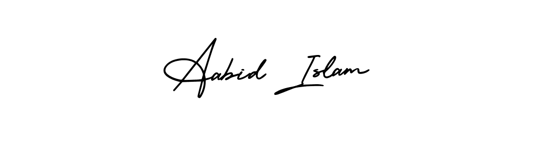 Make a short Aabid Islam signature style. Manage your documents anywhere anytime using AmerikaSignatureDemo-Regular. Create and add eSignatures, submit forms, share and send files easily. Aabid Islam signature style 3 images and pictures png