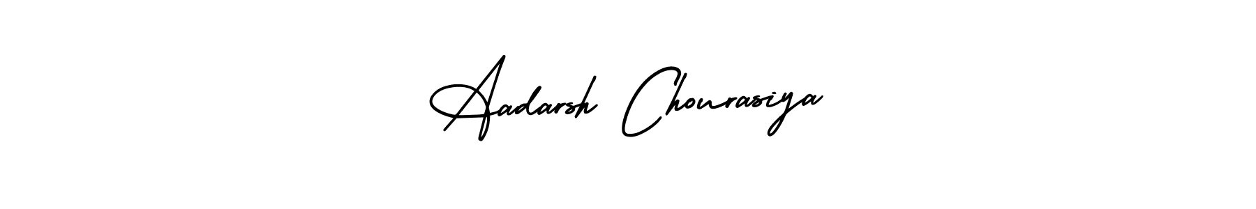 How to make Aadarsh Chourasiya signature? AmerikaSignatureDemo-Regular is a professional autograph style. Create handwritten signature for Aadarsh Chourasiya name. Aadarsh Chourasiya signature style 3 images and pictures png