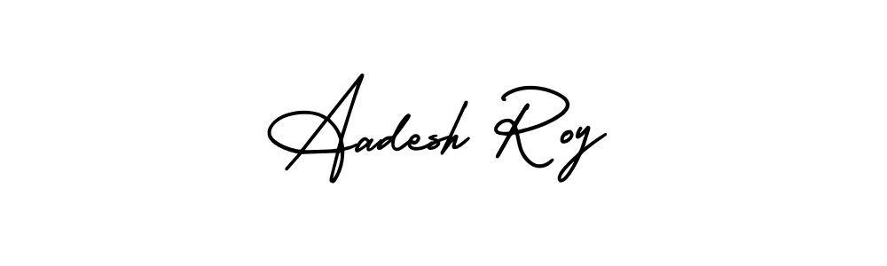 Best and Professional Signature Style for Aadesh Roy. AmerikaSignatureDemo-Regular Best Signature Style Collection. Aadesh Roy signature style 3 images and pictures png