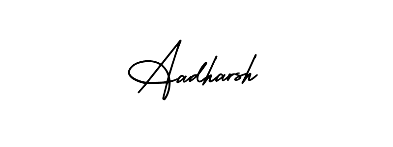 You can use this online signature creator to create a handwritten signature for the name Aadharsh. This is the best online autograph maker. Aadharsh signature style 3 images and pictures png