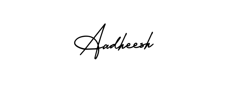 Best and Professional Signature Style for Aadheesh. AmerikaSignatureDemo-Regular Best Signature Style Collection. Aadheesh signature style 3 images and pictures png
