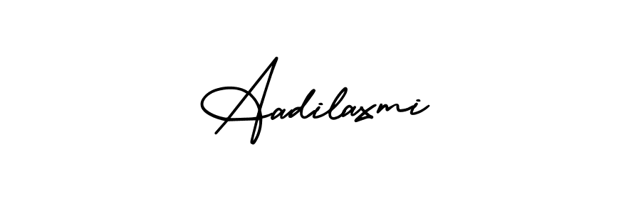 How to Draw Aadilaxmi signature style? AmerikaSignatureDemo-Regular is a latest design signature styles for name Aadilaxmi. Aadilaxmi signature style 3 images and pictures png