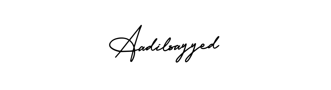 Also You can easily find your signature by using the search form. We will create Aadilsayyed name handwritten signature images for you free of cost using AmerikaSignatureDemo-Regular sign style. Aadilsayyed signature style 3 images and pictures png