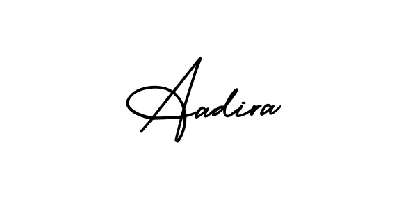 Best and Professional Signature Style for Aadira. AmerikaSignatureDemo-Regular Best Signature Style Collection. Aadira signature style 3 images and pictures png