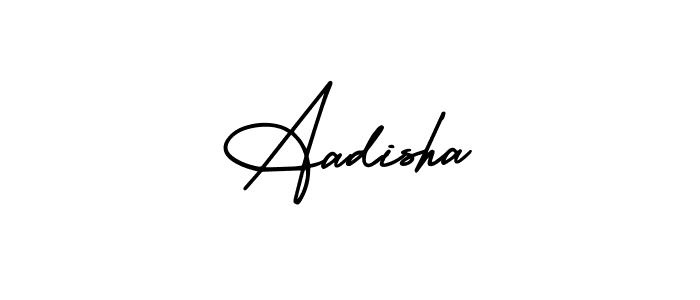 Similarly AmerikaSignatureDemo-Regular is the best handwritten signature design. Signature creator online .You can use it as an online autograph creator for name Aadisha. Aadisha signature style 3 images and pictures png
