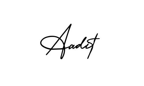 Also we have Aadit name is the best signature style. Create professional handwritten signature collection using AmerikaSignatureDemo-Regular autograph style. Aadit signature style 3 images and pictures png