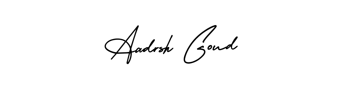 How to make Aadrsh Goud signature? AmerikaSignatureDemo-Regular is a professional autograph style. Create handwritten signature for Aadrsh Goud name. Aadrsh Goud signature style 3 images and pictures png