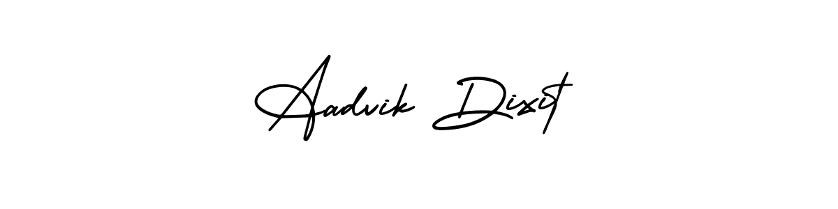 Also we have Aadvik Dixit name is the best signature style. Create professional handwritten signature collection using AmerikaSignatureDemo-Regular autograph style. Aadvik Dixit signature style 3 images and pictures png