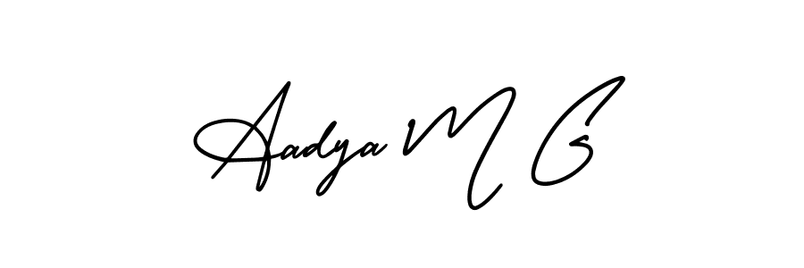 Once you've used our free online signature maker to create your best signature AmerikaSignatureDemo-Regular style, it's time to enjoy all of the benefits that Aadya M G name signing documents. Aadya M G signature style 3 images and pictures png