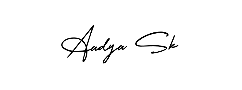 Best and Professional Signature Style for Aadya Sk. AmerikaSignatureDemo-Regular Best Signature Style Collection. Aadya Sk signature style 3 images and pictures png