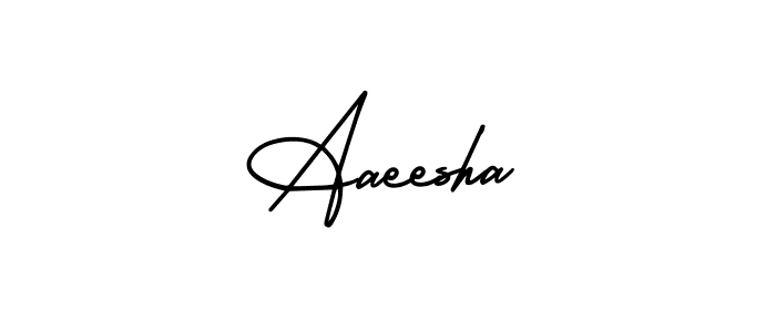 This is the best signature style for the Aaeesha name. Also you like these signature font (AmerikaSignatureDemo-Regular). Mix name signature. Aaeesha signature style 3 images and pictures png