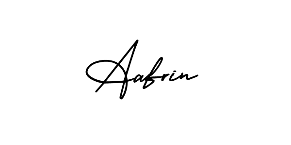 Make a beautiful signature design for name Aafrin. With this signature (AmerikaSignatureDemo-Regular) style, you can create a handwritten signature for free. Aafrin signature style 3 images and pictures png