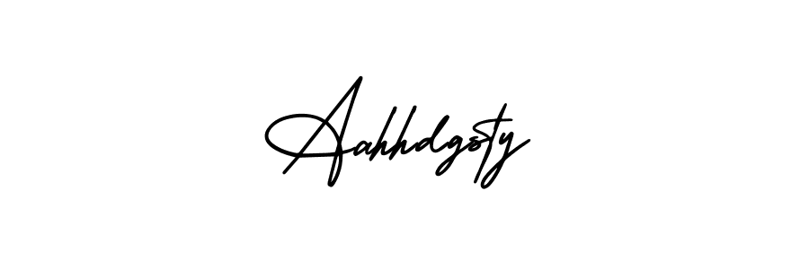 Design your own signature with our free online signature maker. With this signature software, you can create a handwritten (AmerikaSignatureDemo-Regular) signature for name Aahhdgsty. Aahhdgsty signature style 3 images and pictures png