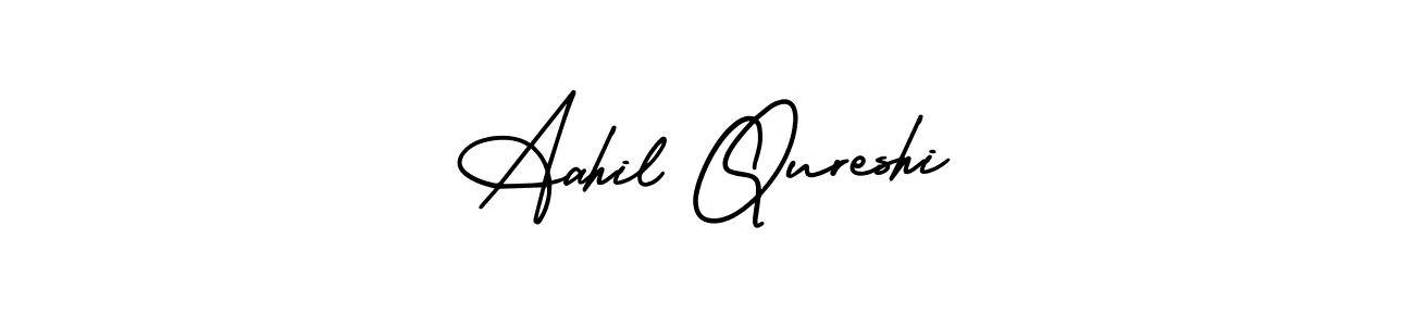 Similarly AmerikaSignatureDemo-Regular is the best handwritten signature design. Signature creator online .You can use it as an online autograph creator for name Aahil Qureshi. Aahil Qureshi signature style 3 images and pictures png