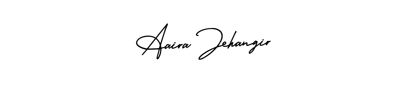 Use a signature maker to create a handwritten signature online. With this signature software, you can design (AmerikaSignatureDemo-Regular) your own signature for name Aaira Jehangir. Aaira Jehangir signature style 3 images and pictures png