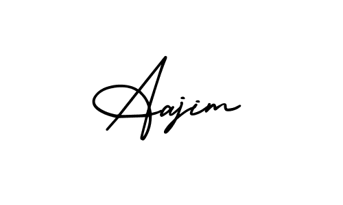 You can use this online signature creator to create a handwritten signature for the name Aajim. This is the best online autograph maker. Aajim signature style 3 images and pictures png