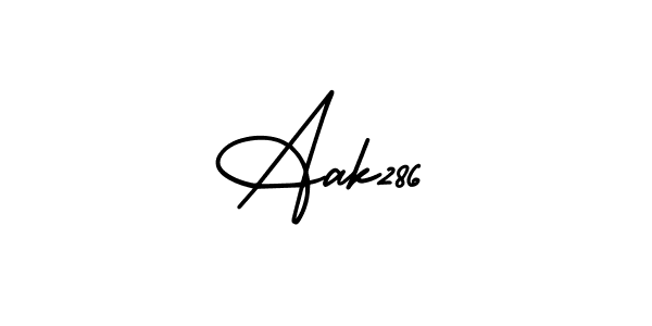 Best and Professional Signature Style for Aak286. AmerikaSignatureDemo-Regular Best Signature Style Collection. Aak286 signature style 3 images and pictures png