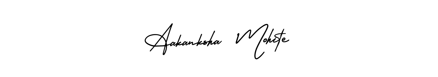 Check out images of Autograph of Aakanksha  Mohite name. Actor Aakanksha  Mohite Signature Style. AmerikaSignatureDemo-Regular is a professional sign style online. Aakanksha  Mohite signature style 3 images and pictures png