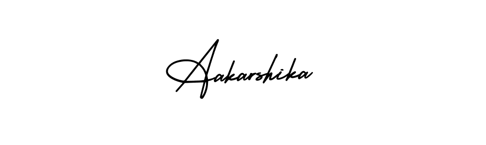 Create a beautiful signature design for name Aakarshika. With this signature (AmerikaSignatureDemo-Regular) fonts, you can make a handwritten signature for free. Aakarshika signature style 3 images and pictures png