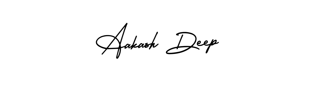 Make a beautiful signature design for name Aakash Deep. Use this online signature maker to create a handwritten signature for free. Aakash Deep signature style 3 images and pictures png