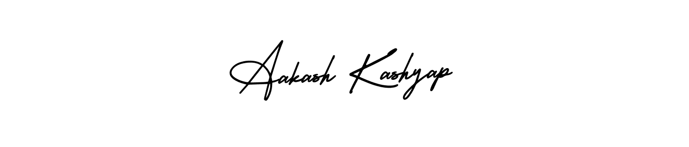 How to Draw Aakash Kashyap signature style? AmerikaSignatureDemo-Regular is a latest design signature styles for name Aakash Kashyap. Aakash Kashyap signature style 3 images and pictures png