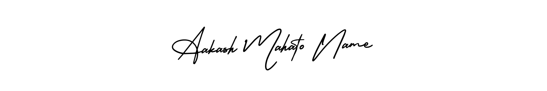 AmerikaSignatureDemo-Regular is a professional signature style that is perfect for those who want to add a touch of class to their signature. It is also a great choice for those who want to make their signature more unique. Get Aakash Mahato Name name to fancy signature for free. Aakash Mahato Name signature style 3 images and pictures png
