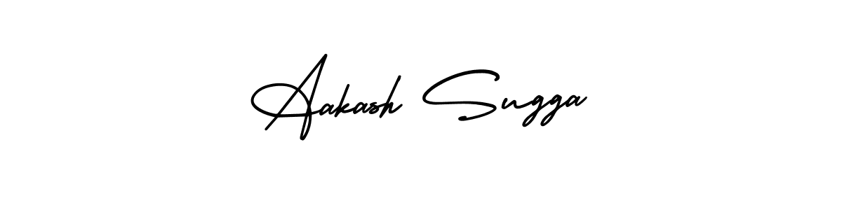 Check out images of Autograph of Aakash Sugga name. Actor Aakash Sugga Signature Style. AmerikaSignatureDemo-Regular is a professional sign style online. Aakash Sugga signature style 3 images and pictures png