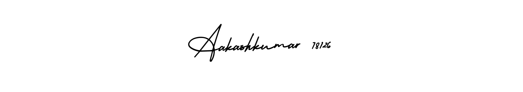 Also we have Aakashkumar 78126 name is the best signature style. Create professional handwritten signature collection using AmerikaSignatureDemo-Regular autograph style. Aakashkumar 78126 signature style 3 images and pictures png