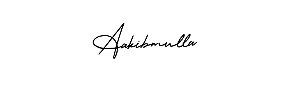 It looks lik you need a new signature style for name Aakibmulla. Design unique handwritten (AmerikaSignatureDemo-Regular) signature with our free signature maker in just a few clicks. Aakibmulla signature style 3 images and pictures png