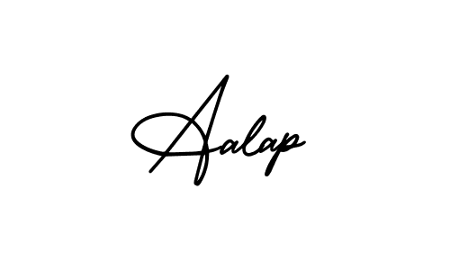 Create a beautiful signature design for name Aalap. With this signature (AmerikaSignatureDemo-Regular) fonts, you can make a handwritten signature for free. Aalap signature style 3 images and pictures png