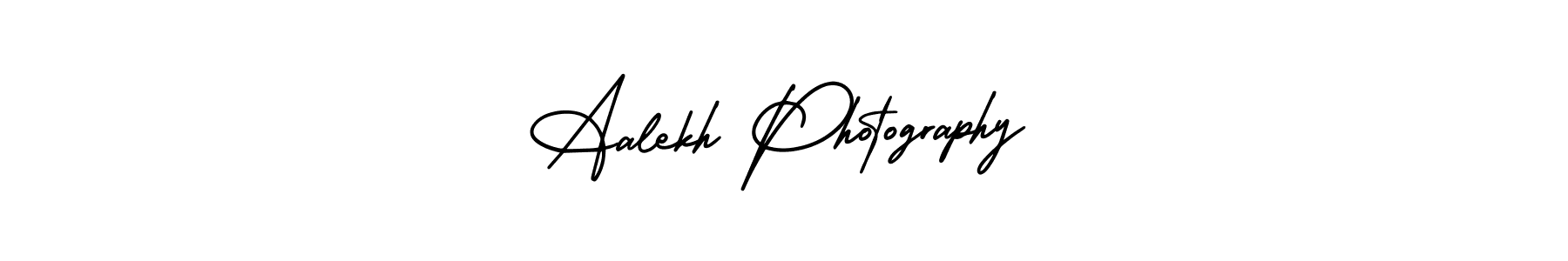 Make a beautiful signature design for name Aalekh Photography. Use this online signature maker to create a handwritten signature for free. Aalekh Photography signature style 3 images and pictures png