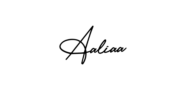 Make a short Aaliaa signature style. Manage your documents anywhere anytime using AmerikaSignatureDemo-Regular. Create and add eSignatures, submit forms, share and send files easily. Aaliaa signature style 3 images and pictures png