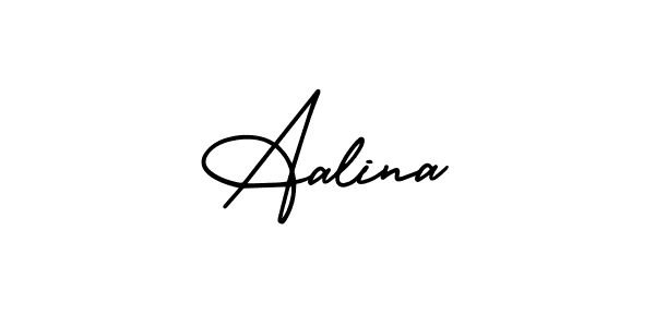 Make a beautiful signature design for name Aalina. Use this online signature maker to create a handwritten signature for free. Aalina signature style 3 images and pictures png