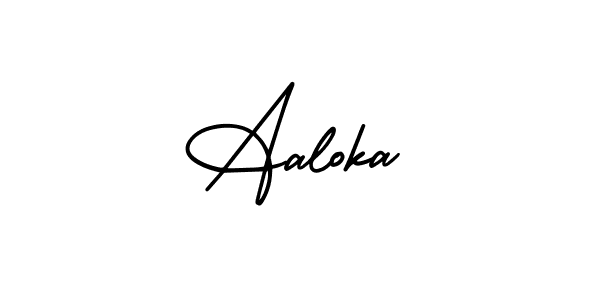 Once you've used our free online signature maker to create your best signature AmerikaSignatureDemo-Regular style, it's time to enjoy all of the benefits that Aaloka name signing documents. Aaloka signature style 3 images and pictures png