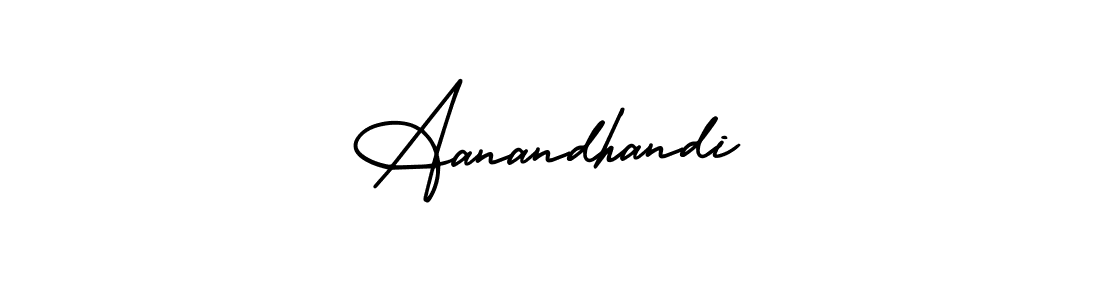 Similarly AmerikaSignatureDemo-Regular is the best handwritten signature design. Signature creator online .You can use it as an online autograph creator for name Aanandhandi. Aanandhandi signature style 3 images and pictures png