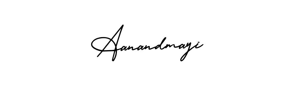 How to make Aanandmayi signature? AmerikaSignatureDemo-Regular is a professional autograph style. Create handwritten signature for Aanandmayi name. Aanandmayi signature style 3 images and pictures png