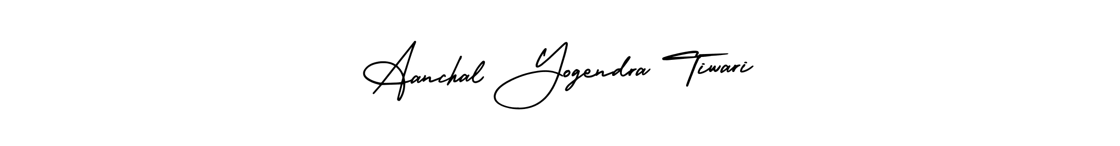 Similarly AmerikaSignatureDemo-Regular is the best handwritten signature design. Signature creator online .You can use it as an online autograph creator for name Aanchal Yogendra Tiwari. Aanchal Yogendra Tiwari signature style 3 images and pictures png
