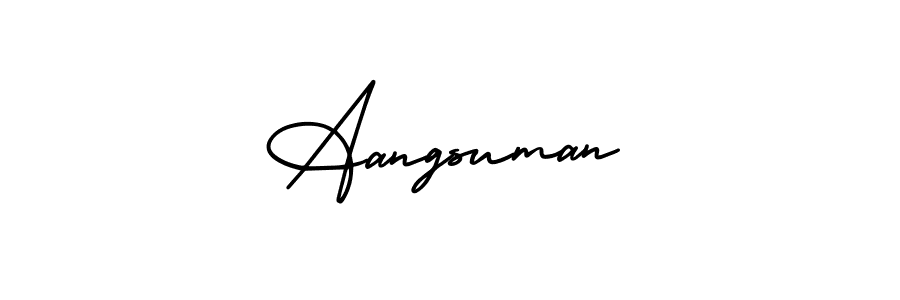 You can use this online signature creator to create a handwritten signature for the name Aangsuman. This is the best online autograph maker. Aangsuman signature style 3 images and pictures png