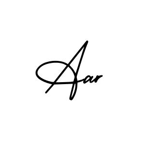 Use a signature maker to create a handwritten signature online. With this signature software, you can design (AmerikaSignatureDemo-Regular) your own signature for name Aar. Aar signature style 3 images and pictures png