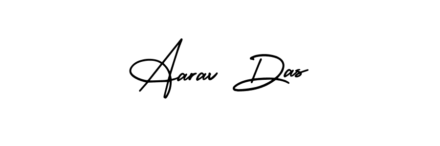 Best and Professional Signature Style for Aarav Das. AmerikaSignatureDemo-Regular Best Signature Style Collection. Aarav Das signature style 3 images and pictures png