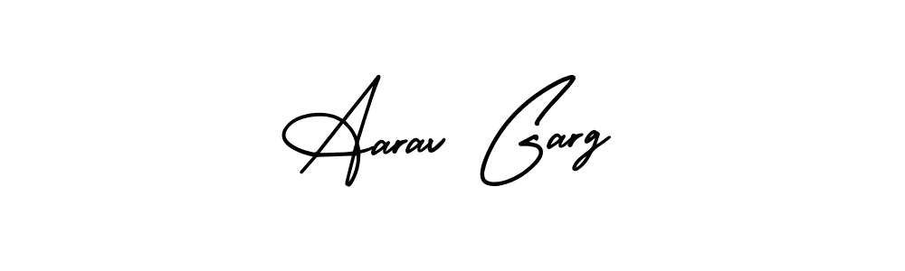 Also we have Aarav Garg name is the best signature style. Create professional handwritten signature collection using AmerikaSignatureDemo-Regular autograph style. Aarav Garg signature style 3 images and pictures png