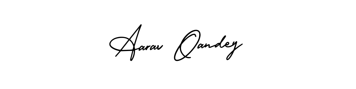 See photos of Aarav Oandey official signature by Spectra . Check more albums & portfolios. Read reviews & check more about AmerikaSignatureDemo-Regular font. Aarav Oandey signature style 3 images and pictures png