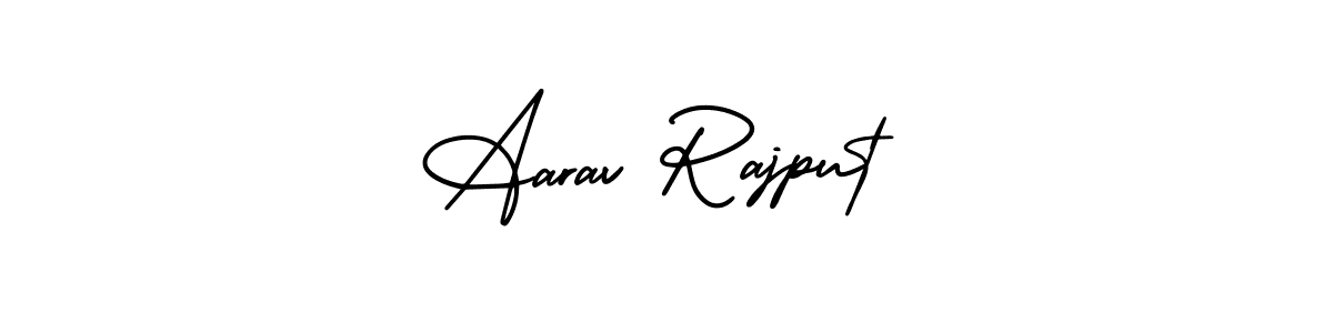 You can use this online signature creator to create a handwritten signature for the name Aarav Rajput. This is the best online autograph maker. Aarav Rajput signature style 3 images and pictures png