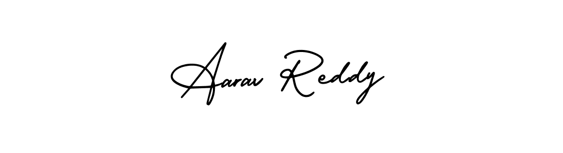 It looks lik you need a new signature style for name Aarav Reddy. Design unique handwritten (AmerikaSignatureDemo-Regular) signature with our free signature maker in just a few clicks. Aarav Reddy signature style 3 images and pictures png