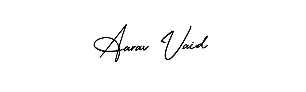You can use this online signature creator to create a handwritten signature for the name Aarav Vaid. This is the best online autograph maker. Aarav Vaid signature style 3 images and pictures png